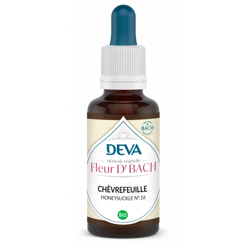 Fleurs de Bach - N°16 - Chèvrefeuille - Honeysuckle 15 ml -Laboratoire DEVA