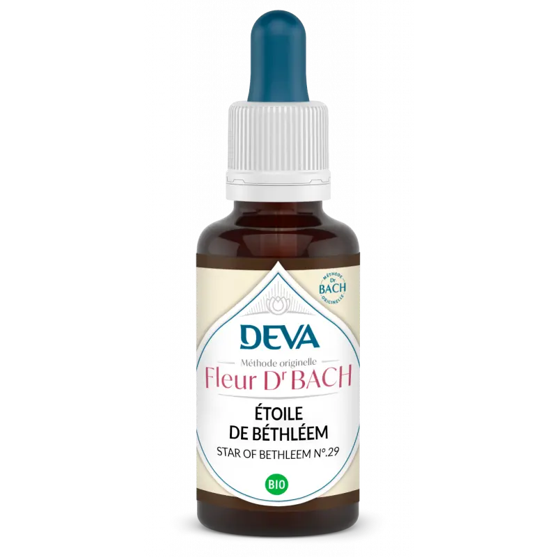 Fleurs de Bach - N°29 -Etoile de Bethleem - Star Bethleem 15 ml -Laboratoire DEVA