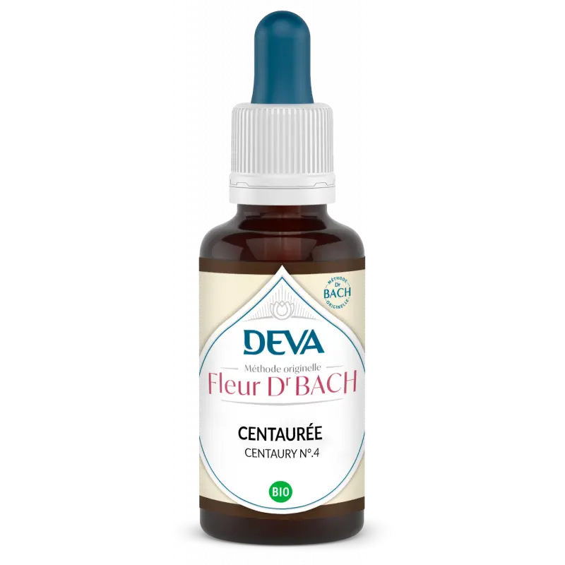 Fleurs de Bach - N°04 - Centaurée - Centaury 15 ml -Laboratoire DEVA