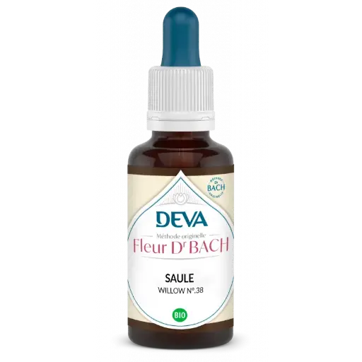 Fleurs de Bach - N°38 - Saule - Willow 15 ml -Laboratoire DEVA